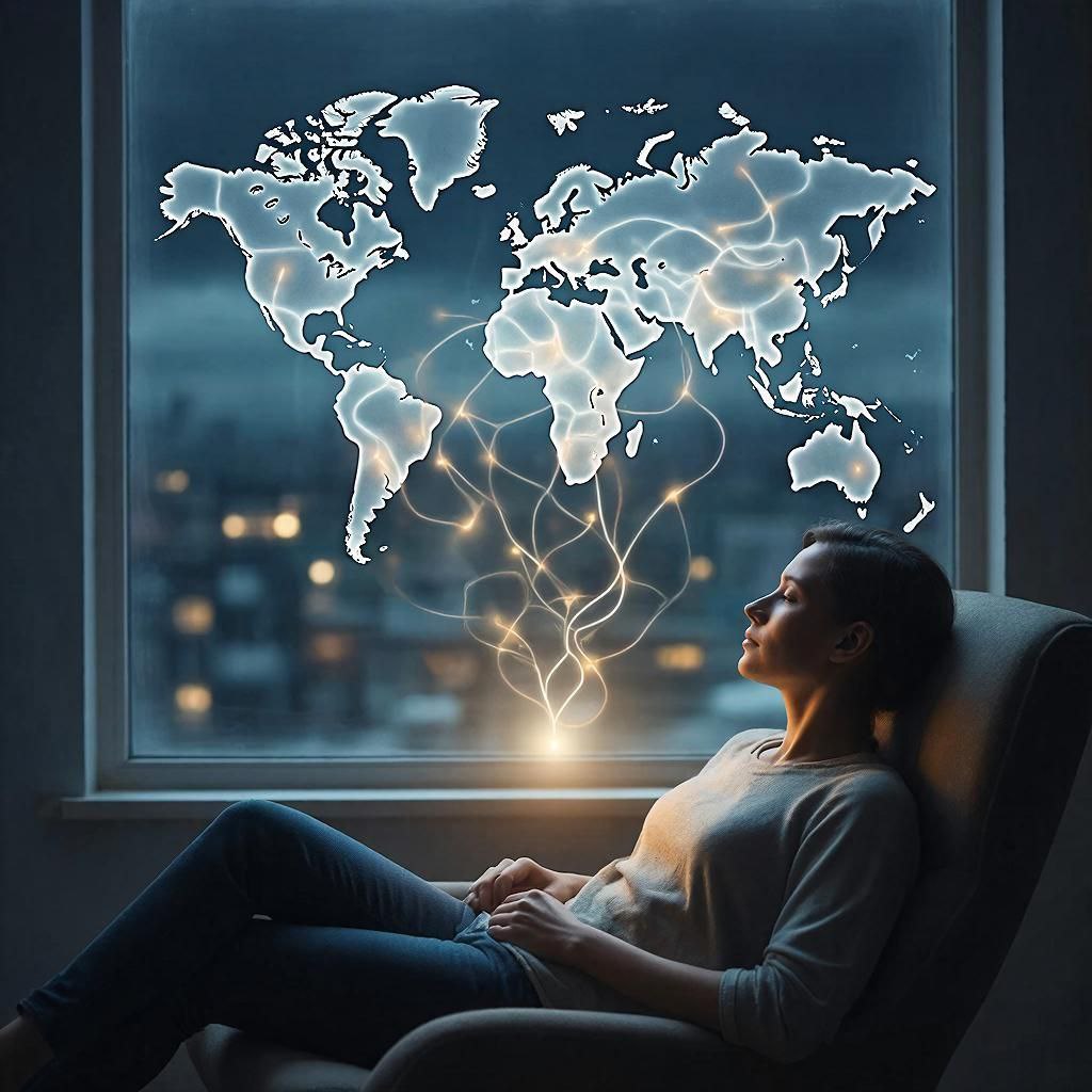 Изображение к статье «За пределами карты: как расстояние стало иллюзией на пути к гармонии»