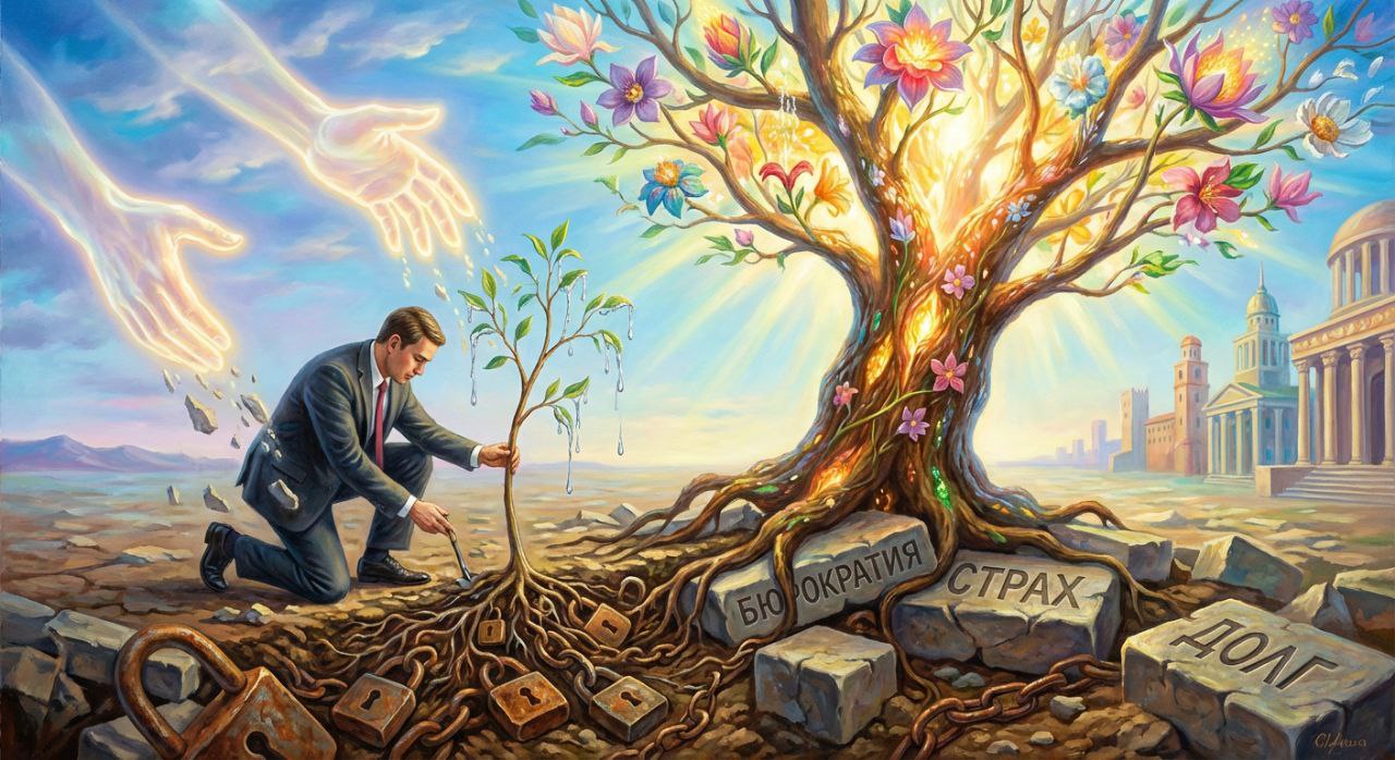 Изображение к статье «Ваш бизнес устал? Или почему успех «протекает» сквозь пальцы»