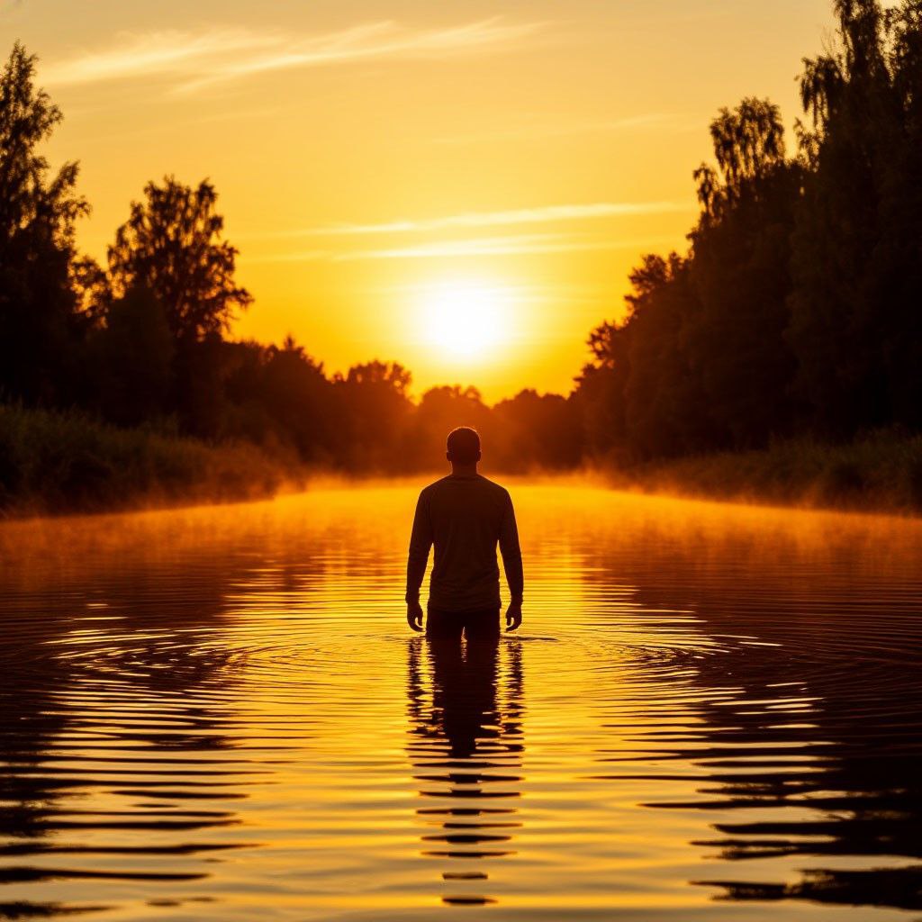 Изображение к статье «Река времени: как мы живём между прошлым и будущим»