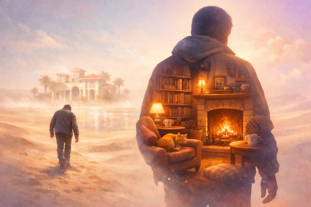 Изображение к статье «Тюрьма из головы: Почему для счастья нужно не покупать новое, а отрезать лишнее»