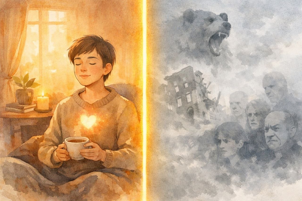 Изображение к статье «Страх — это пожарная сигналиция. Не живи под её вой»