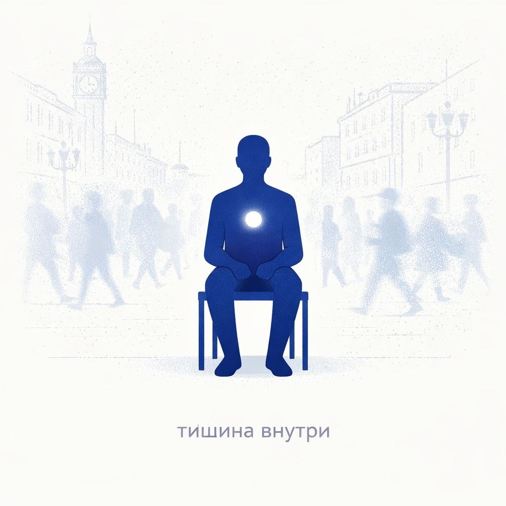 Изображение к статье «Тишина, которая лечит: почему остановить мысли сложнее, чем пробежать марафон»